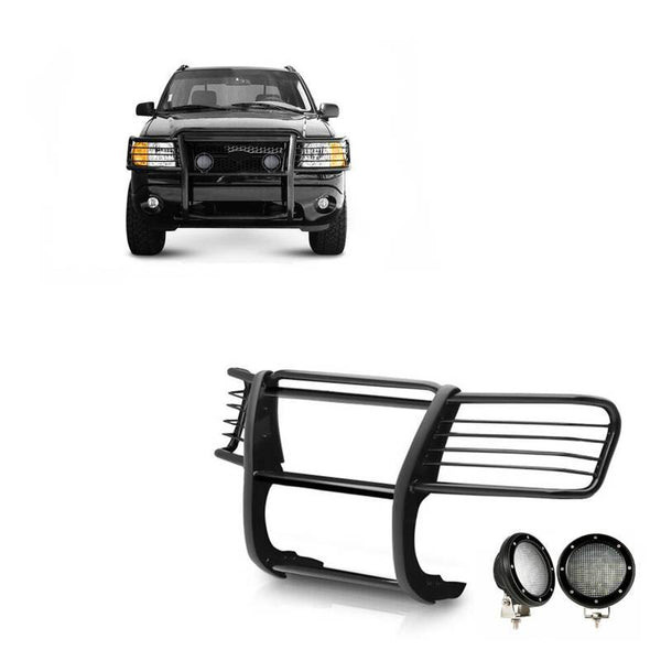 Black Horse Grille Guard Kit (MPN: 17FJ26MA-PLFB)