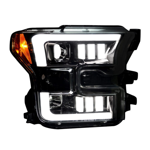 Recon Headlight Assembly With Halogen Bulbs (MPN: 264290BKC)