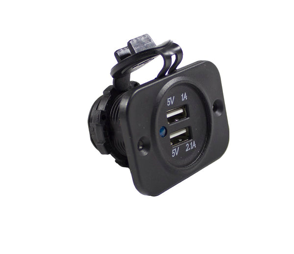WirthCo USB Outlet With Dual USB Ports (MPN: 20601)