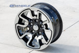 OE Wheels DG55 Aluminum Wheel (MPN: DG55-17080-5550-18PB1)