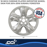 Coast To Coast Impostor Wheel Skin 17 Inch (MPN: IWCIMP95X)