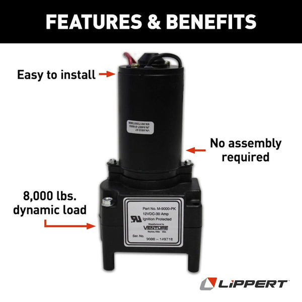 Lippert Components Power Landing Gear Motor (MPN: 142178)