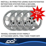 Coast To Coast 16 Inch Wheel Cover Set (MPN: IWC45916S)
