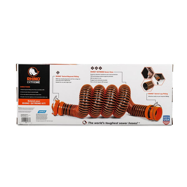 Camco RhinoEXTREME Sewer Hose (MPN: 39863)