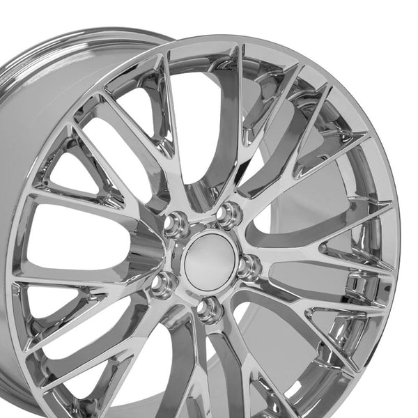 OE Wheels CV22B 19 Inch Chrome Plated Wheel (MPN: CV22B-19100-5475-79C)