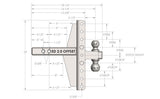 Bulletproof Hitches Extreme Duty Trailer Hitch (MPN: ED20OFFSET)