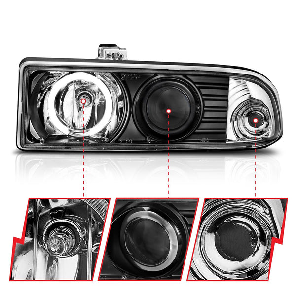 AnzoUSA Projector Headlight Assembly (MPN: 111015)