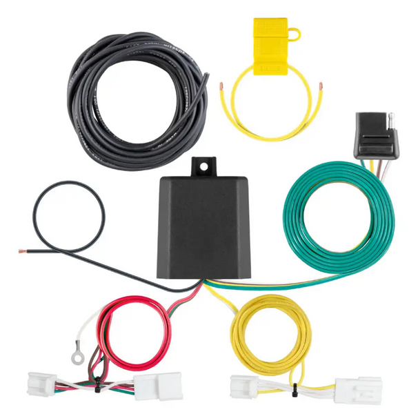 CURT Trailer Wiring Connector with 4-Way Flat Output (MPN: 56506)