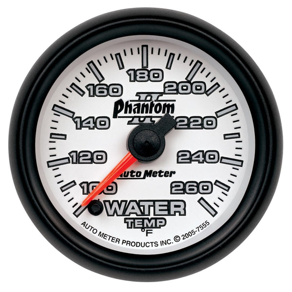 AutoMeter Phantom II Full Sweep Electric Gauge (MPN: 7555)