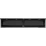 Buyers Products Gloss Black Diamond Tread Aluminum Topsider Tool Box (MPN: 1721361)