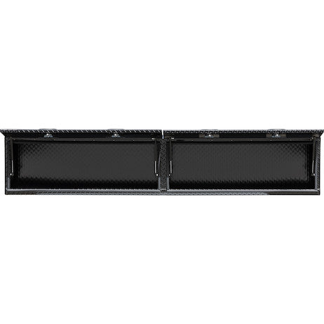 Buyers Products Gloss Black Diamond Tread Aluminum Topsider Tool Box (MPN: 1721361)
