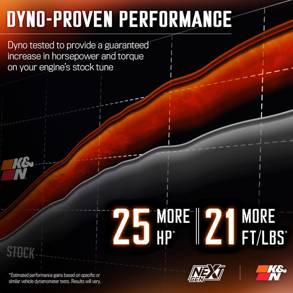 K&N Cold Air Intake System (MPN: 50-2593)