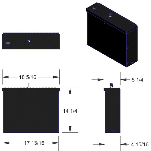 Tuffy Security Laptop Lockbox (MPN: 182-01)