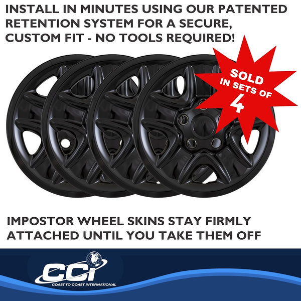 Coast To Coast Impostor Wheel Skin 18 Inch (MPN: IMP77BLKN)