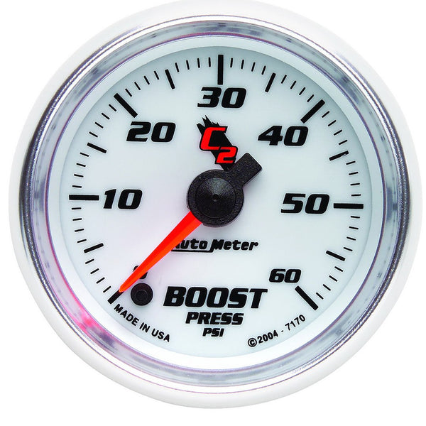 AutoMeter Gauge Boost C2 Full Sweep Electric (MPN: 7170)