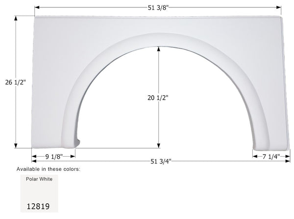 Icon Fender Skirt for Damon Daybreak Models (MPN: 12818)