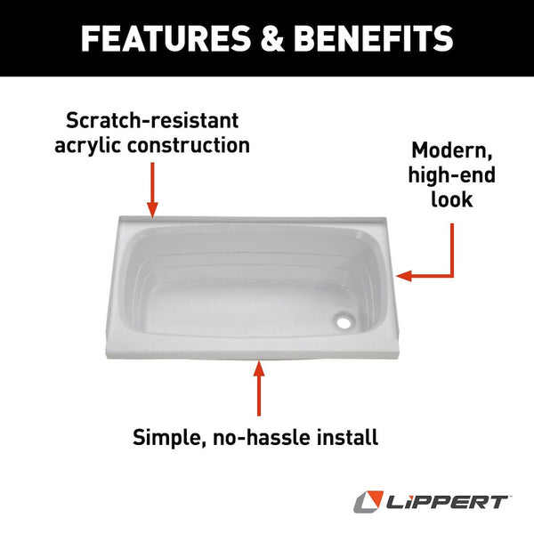 Better Bath Standard Tub (MPN: 209678)