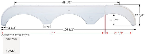 Icon Fender Skirt (MPN: 12661)
