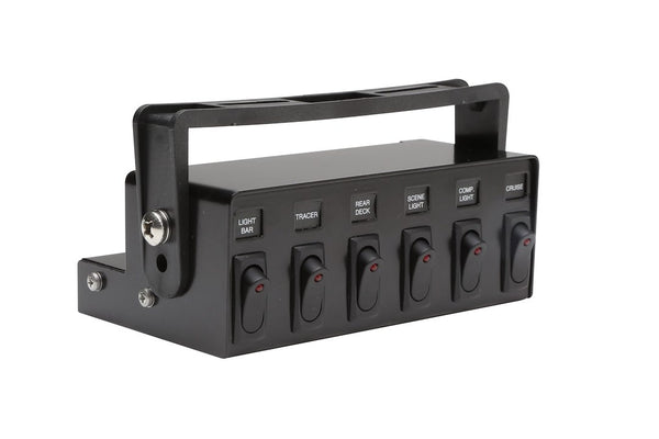 Whelen Engineering Switch Panel (MPN: PCC6W)