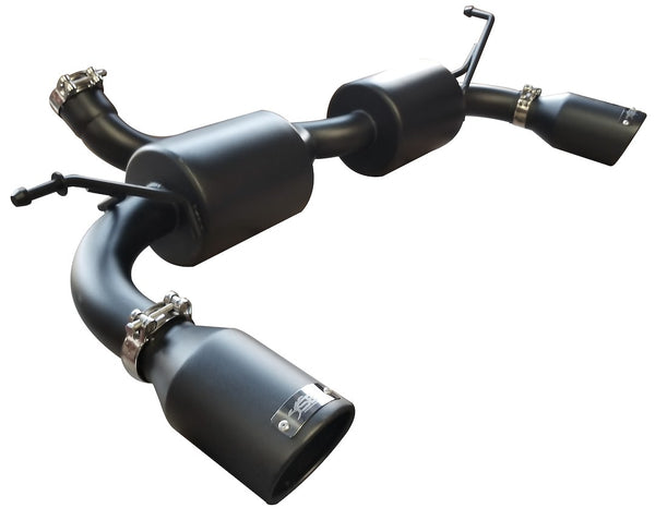 Injen Technology Stainless Steel Axle-Back Exhaust System (MPN: SES5004BLK)
