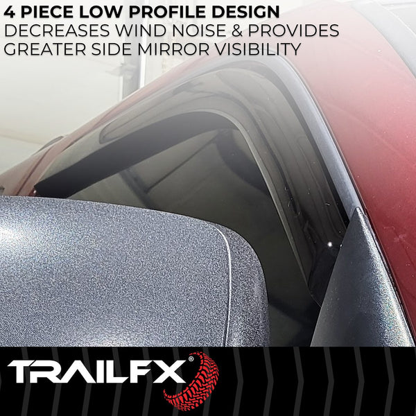 TrailFX TFX 4-PC Window Vents (MPN: 4355IC)