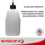 SpeedFX 5 Gallon Utility Jug (MPN: 8831)