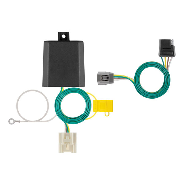 Curt Trailer Wiring Connector with 4-Way Flat Output (MPN: 56524)