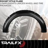 TrailFX Fender Flares (MPN: TFF3001S)
