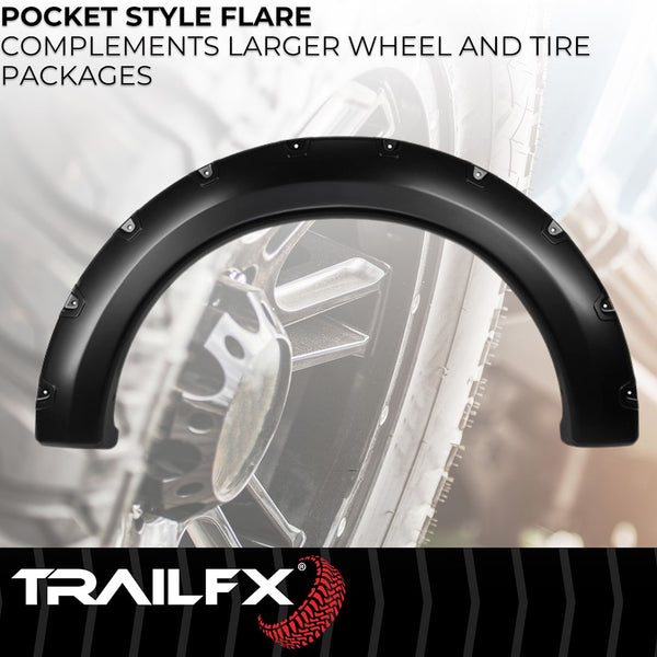 TrailFX Fender Flares (MPN: TFF3001S)