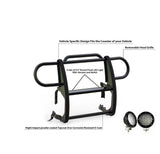 Black Horse Grille Guard Kit (MPN: 17JPJLMA-PLFB)