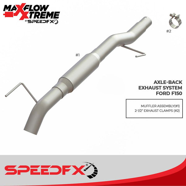 SpeedFX MaxFlow Xtreme Cat Back Exhaust System (MPN: 50300)