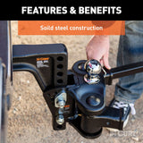 CURT Weight Distribution Hitch Shank (MPN: 17132)