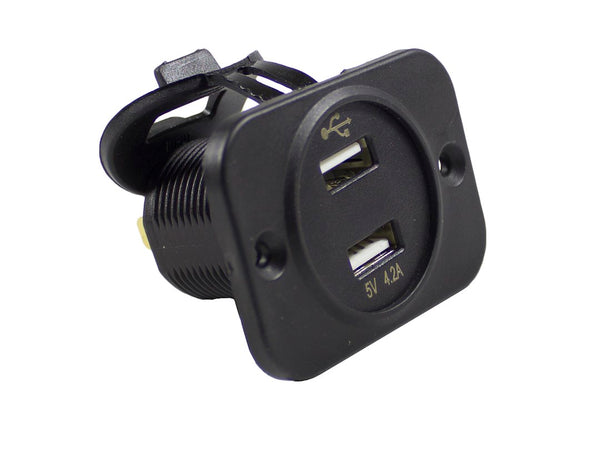 WirthCo USB Outlet With Dual USB Ports (MPN: 20602)