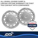 Coast To Coast 15 Inch Wheel Cover Set (MPN: IWC44115S)