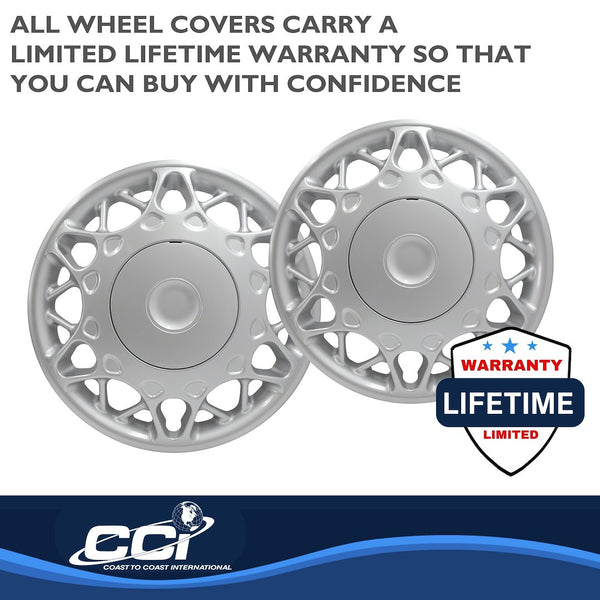 Coast To Coast 15 Inch Wheel Cover Set (MPN: IWC44115S)