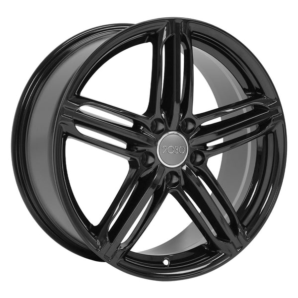 OE Wheels AU12 Gloss Black Wheel (MPN: AU12-18080-5112-45B)