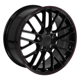 OE Wheels CV08B Gloss Black Wheel (MPN: CV08B-18085-5475-56BR)