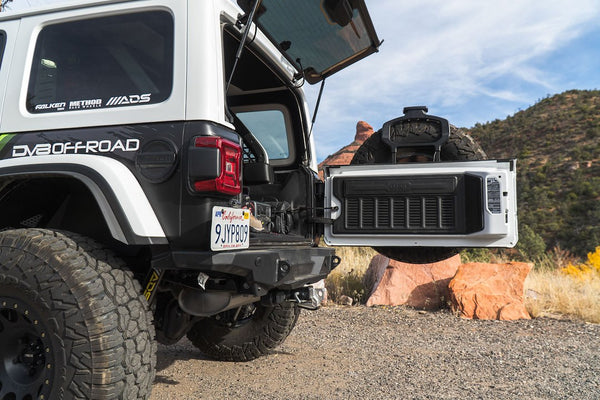 DV8 Offroad Spare Tire Carrier (MPN: TCJL-15)