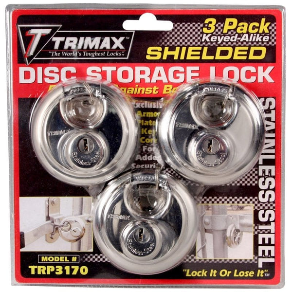 Trimax Stainless Steel Padlock Set (MPN: TRP3170)