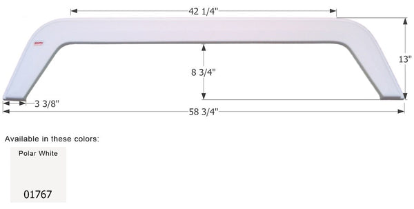 Icon Fender Skirt for Dutchmen AeroLite (MPN: 01767)