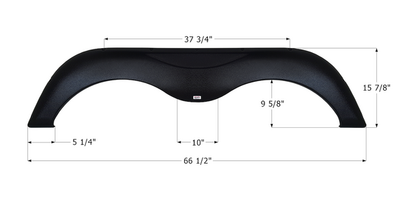Icon Fender Skirt for Tandem Axle (MPN: 15637)