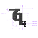 Gen-Y Hitch Torsion-Flex Trailer Hitch Ball Mount (MPN: GH-1226)