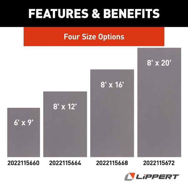 Lippert Outdoor Patio Mat (MPN: 2022115668)