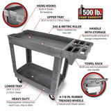 Performance Tool Utility Cart (MPN: W53991)
