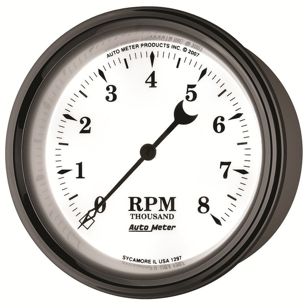 AutoMeter Old Tyme White II Tachometer (MPN: 1297)