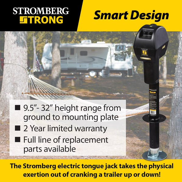 Stromberg Carlson Electric Trailer Tongue Jack (MPN: JET-4500)