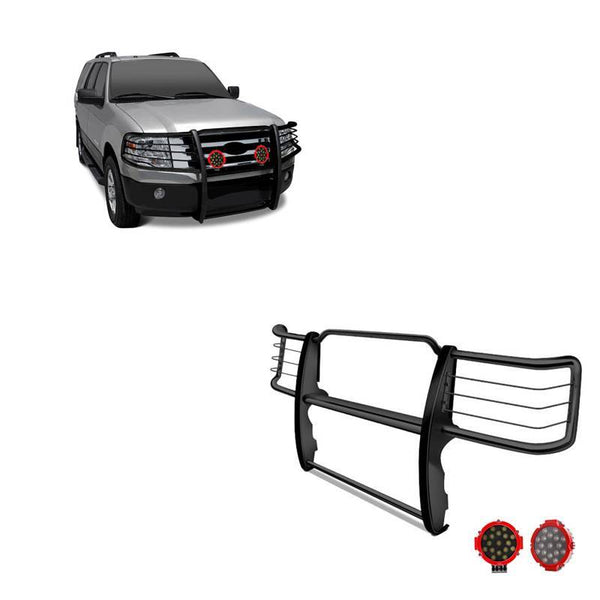 Black Horse Grille Guard Kit (MPN: 17F80218MA-PLR)