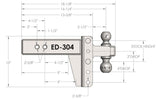 Bulletproof Hitches Extreme Duty Hitch (MPN: ED304)