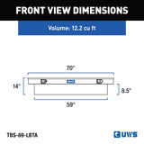 UWS Crossover Extra Wide Tool Box (MPN: TBS-69-LBTA)