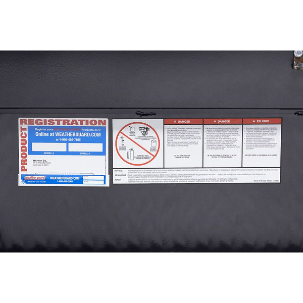 Weather Guard Lo-Side Aluminum Truck Toolbox (MPN: 180-6-04)